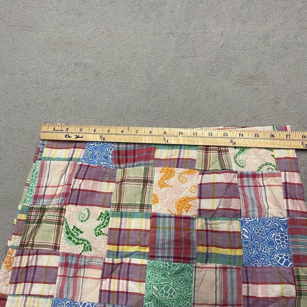 Vineyard Vines Patchwork Mini Skirt in Multicolor Plaid - Picture 5 of 7